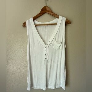 POL Sleeveless Relaxed Tank Top